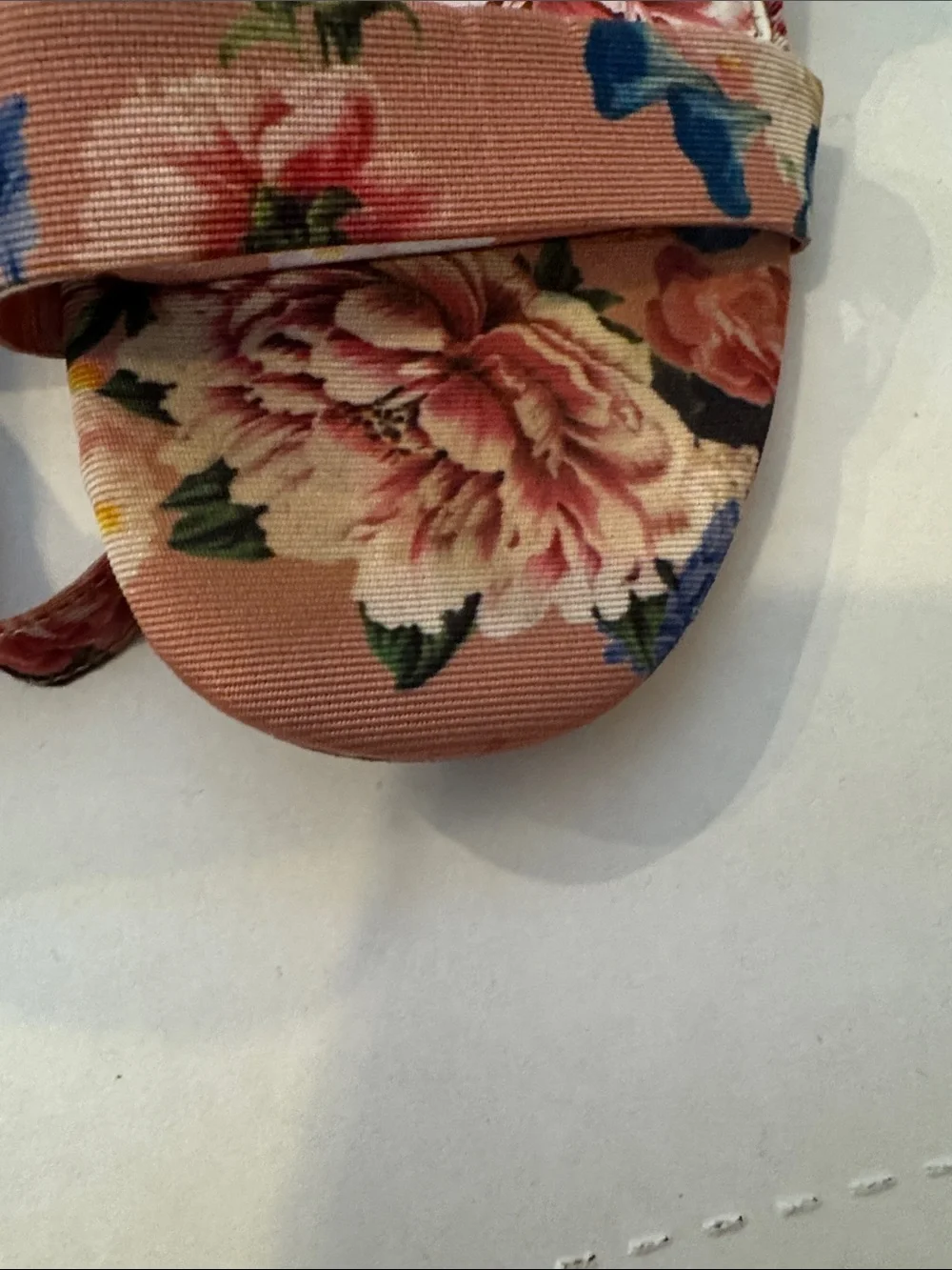 Gianni Bini Pink Floral Heels